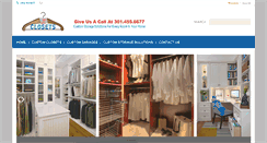 Desktop Screenshot of jcclosets.com